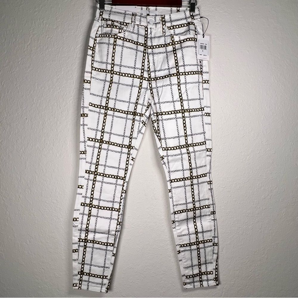 7 for all mankind high waist ankle skinny jeans 🔥 NWT 🔥 Size 25